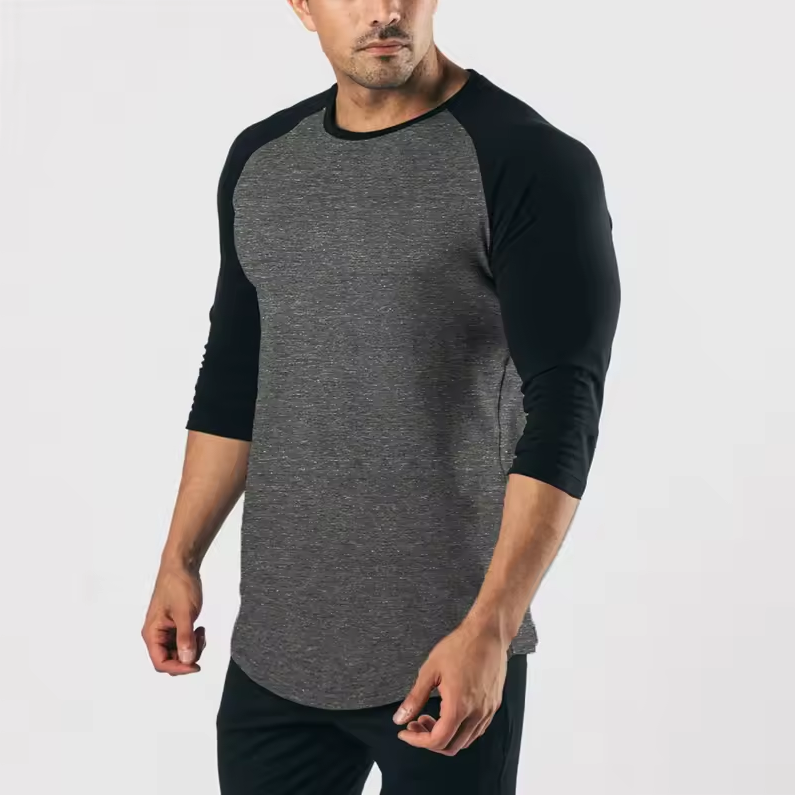 Men's Slim Fit Baseball T-Shirt