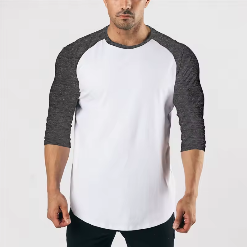 Men's Slim Fit Baseball T-Shirt